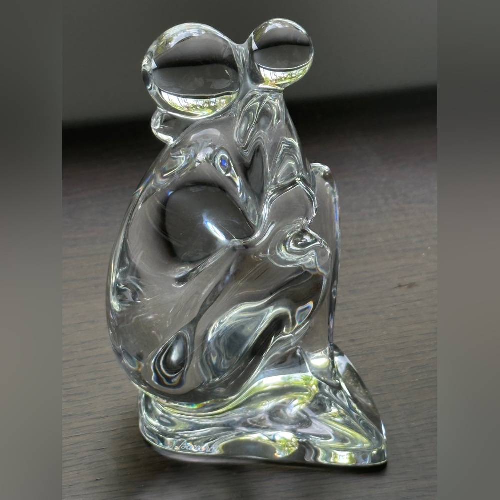 Baccarat “Tenderness” Mother and child sculpture